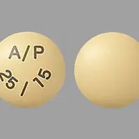 Alogliptin and pioglitazone (Alogliptin and pioglitazone [ al-oh-glip-tin-and-pye-oh-gli-ta-zone ])-A/P 25/15-25 mg / 15 mg-Yellow-Round