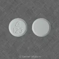 Cilostazol (Cilostazol [ sye-loe-sta-zol ])-E 123-50 mg-White-Round