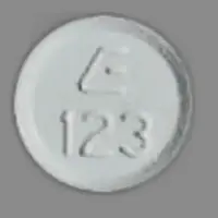 Cilostazol (Cilostazol [ sye-loe-sta-zol ])-E 123-50 mg-White-Round