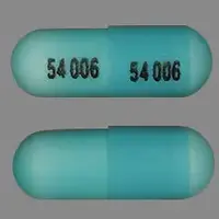 Cyclophosphamide (oral and injection) (Cyclophosphamide (oral/injection) [ sye-kloe-foss-fa-mide ])-54 006 54 006-25 mg-Blue-Capsule-shape