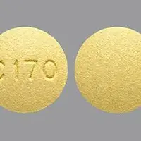 Darifenacin (Darifenacin [ dar-e-fen-a-sin ])-C170-7.5 mg-Yellow-Round