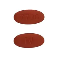 Darunavir (Darunavir [ da-roon-a-veer ])-TV 7736-600 mg-Orange-Oval