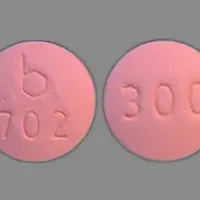 Demeclocycline (Demeclocycline [ dem-e-kloe-sye-kleen ])-300 b 702-300 mg-Pink-Round