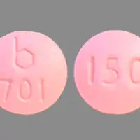 Demeclocycline (Demeclocycline [ dem-e-kloe-sye-kleen ])-b 701 150-150 mg-Pink-Round