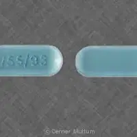 Diflunisal (Diflunisal [ dye-floo-ni-sal ])-755/93-500 mg-Blue-Oval