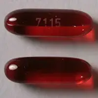 Docusate (oral/rectal) (Docusate (oral/rectal) [ dok-ue-sate ])-7115-240 mg-Red-Capsule-shape