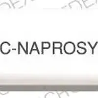 Ec-naprosyn (Naproxen [ na-prox-en ])-EC-NAPROSYN 500-500 mg-White-Oval