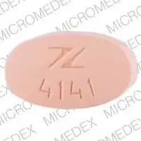 Fenoprofen (Fenoprofen [ fen-oh-proe-fen ])-600 LOGO 4141-600 mg-Orange-Oval