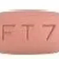 Fosamprenavir (Fosamprenavir [ fos-am-pren-a-veer ])-M FT7-700 mg-Pink-Capsule-shape