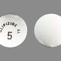 Glipizide xl (Glipizide [ glip-i-zide ])-GLIPIZIDE XL 5-5 mg-White-Round