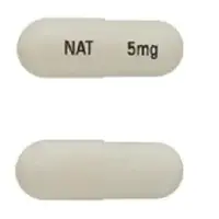 Lenalidomide (Lenalidomide [ len-a-lid-oh-mide ])-NAT 5mg-5 mg-White-Capsule-shape