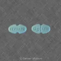 Levoxyl (Levothyroxine [ lee-voe-thye-rox-een ])-LEVOXYL dp 137-137 mcg (0.137 mg)-Blue-Oval