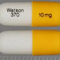 Loxapine (Loxapine (oral) [ lox-a-peen ])-Watson 370 10 mg-10 mg-White & Yellow-Capsule-shape