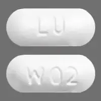 Memantine (Memantine [ meh-man-teen ])-LU W02-10 mg-Gray-Capsule-shape