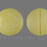 Methotrexate (Methotrexate (oral) [ meth-oh-trex-ate ])-54 323-2.5 mg-Yellow-Round