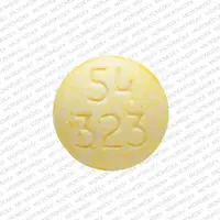 Methotrexate (Methotrexate (oral) [ meth-oh-trex-ate ])-54 323-2.5 mg-Yellow-Round