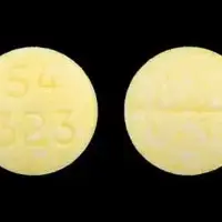 Methotrexate (Methotrexate (oral) [ meth-oh-trex-ate ])-54 323-2.5 mg-Yellow-Round