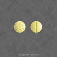 Methotrexate (Methotrexate (oral) [ meth-oh-trex-ate ])-54 323-2.5 mg-Yellow-Round