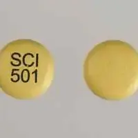 Nisoldipine (Nisoldipine [ nye-zol-di-peen ])-SCI 501-17 mg-Yellow-Round