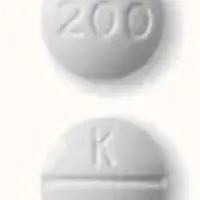 Oxandrolone (Oxandrolone [ ox-an-droe-lone ])-K 200-2.5 mg-White-Round