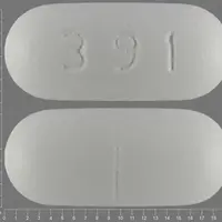 Oxaprozin (Oxaprozin [ ox-a-proe-zin ])-391-600 mg-White-Oval