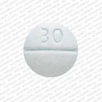 Oxycodone (Oxycodone [ ox-i-koe-done ])-30 M-30 mg-Blue-Round