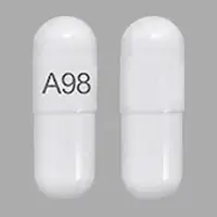 Penicillamine (Penicillamine [ pen-ih-sill-ah-meen ])-A98-250 mg-White-Capsule-shape