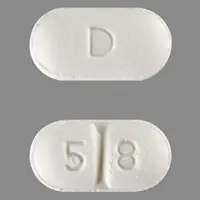 Perindopril (Perindopril [ per-in-doe-pril ])-D 5 8-4 mg-White-Capsule-shape