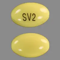 First-progesterone vgs 100 (Progesterone vaginal [ proe-jess-te-rone-vaj-in-al ])-SV2-200 mg-Yellow-Oval