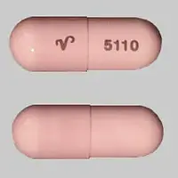 Propoxyphene (Propoxyphene [ pro-pox-i-feen ])-5110 V-65 mg-Pink-Capsule-shape