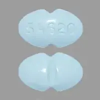 Triazolam (Triazolam [ trye-ay-zoe-lam ])-54 620-0.25 mg-Blue-Oval