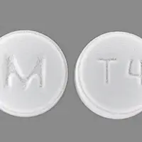 Trifluoperazine (Trifluoperazine [ trye-floo-oh-per-a-zeen ])-M T4-2 mg-White-Round