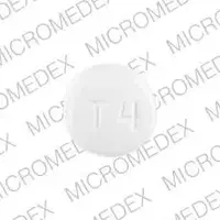 Trifluoperazine (Trifluoperazine [ trye-floo-oh-per-a-zeen ])-M T4-2 mg-White-Round