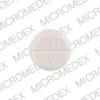 Trihexyphenidyl (Trihexyphenidyl [ try-hex-ee-feh-nih-dill ])-5971 V-2 mg-White-Round