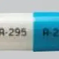 Trimipramine (Trimipramine [ trye-mi-pra-meen ])-A 295 A 295-100 mg-Blue & White-Capsule-shape