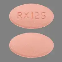 Valsartan (Valsartan [ val-sar-tan ])-RX125-160 mg-Pink-Oval