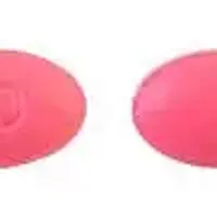 Vilazodone (Vilazodone [ vil-az-oh-done ])-10-10 mg-Pink-Oval