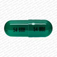 Zaleplon (Zaleplon [ zah-le-plon ])-54 888 54 888-10 mg-Green-Capsule-shape