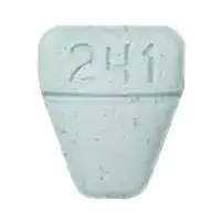 Clorazepate (Clorazepate [ klor-az-e-pate ])-241-3.75 mg-Blue-U-shape