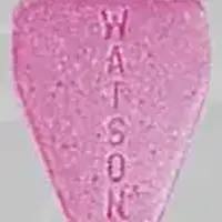 Clorazepate (Clorazepate [ klor-az-e-pate ])-WATSON 837 15-15 mg-Pink-U-shape