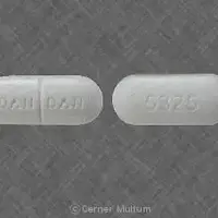 Colchicine and probenecid (Colchicine and probenecid [ kol-chi-seen-and-pro-ben-e-sid ])-5325 DAN DAN-0.5 mg / 500 mg-White-Oval