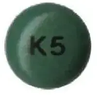 Dexbrompheniramine and pseudoephedrine (Dexbrompheniramine and pseudoephedrine [ dex-brome-fen-ir-a-meen/soo-doe-e-fed-rin ])-K5-6 mg / 120 mg-Green-Round