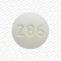 Dipyridamole (Dipyridamole (oral/injection) [ dye-pir-id-a-mole ])-BARR 286-75 mg-White-Round