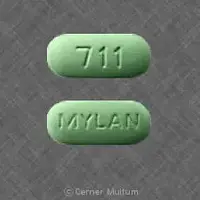 Hydrochlorothiazide and methyldopa (Hydrochlorothiazide and methyldopa [ hye-droe-klor-oh-thye-a-zide-and-meth-il-doe-pa ])-MYLAN 711-25 mg / 250 mg-Green-Oval