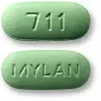 Hydrochlorothiazide and methyldopa (Hydrochlorothiazide and methyldopa [ hye-droe-klor-oh-thye-a-zide-and-meth-il-doe-pa ])-MYLAN 711-25 mg / 250 mg-Green-Oval