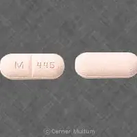 Hydrochlorothiazide and metoprolol (Hydrochlorothiazide and metoprolol [ hye-droe-klor-oh-thye-a-zide-and-me-toe-proe-lole ])-M 445-50 mg / 100 mg-Orange-Capsule-shape