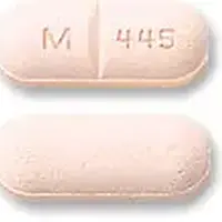 Hydrochlorothiazide and metoprolol (Hydrochlorothiazide and metoprolol [ hye-droe-klor-oh-thye-a-zide-and-me-toe-proe-lole ])-M 445-50 mg / 100 mg-Orange-Capsule-shape