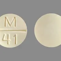 Hydrochlorothiazide and spironolactone (Hydrochlorothiazide and spironolactone [ hye-dro-klor-oh-thy-a-zide-and-spir-on-oh-lak-tone ])-M 41-25 mg / 25 mg-Beige-Round