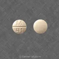 Hydrochlorothiazide and spironolactone (Hydrochlorothiazide and spironolactone [ hye-dro-klor-oh-thy-a-zide-and-spir-on-oh-lak-tone ])-M 41-25 mg / 25 mg-Beige-Round