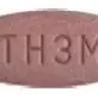 Hydrochlorothiazide and telmisartan (Hydrochlorothiazide and telmisartan [ hye-droe-klor-oh-thye-a-zide-and-tel-mi-sar-tan ])-TH3M-25 mg / 80 mg-Red & White-Capsule-shape